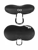 sellOttO Condor | Sella Bici Senza Naso Anti Prostatite Vulvite Dermatite in Gel | Ideale per Bicicletta Elettrica Pieghevole Scatto Fisso MTB Mountain Bike