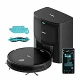 Cecotec Robot Aspirapolvere con Base Autovaziata Conga 2299 Ultra Home Genesis. Tecnologia Giroscopica, 2100 Pa, App, Spazzola Multifunzione, Alexa, Serbatoio misto, Capacità 3 litri