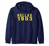 Hellas 1903 Brigate Ultras Scaligeri Verona Gialloblù Felpa con Cappuccio