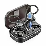 FIFUTWO Cuffie Bluetooth Sport, senza fili Bluetooth 5.3 con HD Dual Mic, IP7, impermeabili, in Ear, CVC 8.0, Cancelling Deep Bass, 48 ore, ricarica rapida USB-C 2023