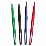Paper Mate, Flair original, Penna con punta media in fibra, Colori Assortiti, 4 pezzi