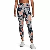 Under Armour HeatGear-Cintura Antiscivolo Leggings, Rosa, XS Donna