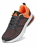 Mishansha Uomo Air Scarpe da Ginnastica Corsa Fitness Scarpe Jogging Donna Outdoor Sneakers Grigio 41
