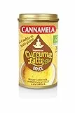 Cannamela, Curcuma Latte Dolce Bio, Confezione da 60 g, Mix per la Preparazione del Golden Milk, con Note di Cocco e Vaniglia