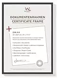 walther design KV130B Portafoto in plastica New Lifestyle, 21x29,7 cm DIN A4, nero