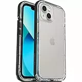 LifeProof NEXT SERIES - Custodia per iPhone 13 (SOLO) - CRISTALLO NERO (trasparente/nero)