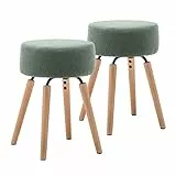 Marchio Amazon - Movian Presto - Set di 2 sgabelli, verde scuro