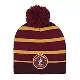 CERDÁ LIFE'S LITTLE MOMENTS Gorro Pompon de La Casa Gryffindor para Protegerlo del Frío Invierno-Licencia Oficial Warner Bros Sombrero Bebe, Multicolor, Talla única Unisex Adulto