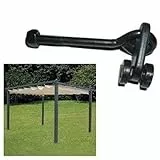 Megashopitalia Ganci Rulli Carrucola Scorrevole Anelli Occhielli Ricambio per Telo Gazebo Pergola Richiudibile 18 pz