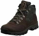 Timberland Mt. Maddsen Mid Leather WP, Stivali da Escursionismo Uomo, Marrone (Dk Brown Full Grain), 43 EU