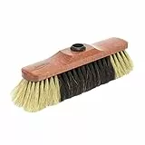 Spontex Scopa per la casa, Corpo in Legno, Ricambio per Capelli Naturali, Legno, 30 x 12,5 x 7 cm