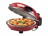BEPER P101CUD300 Forno Pizza con Piastra Refrattaria Rimovibile - Pizza Maker Dotato di 5 Livelli di Cottura e Timer