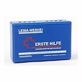 LEINA-WERKE 30010 KFG - Kit di pronto soccorso, colore: Rosso/Bianco, Colori assortiti., 10