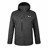 Salewa Pelmo, Giacca Doppia Powertex Hardshell 2-in-1 Uomo, Nero (Black out INT.0310), 48/M