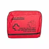 LEINA-WERKE 52000 - Kit di pronto soccorso per animali domestici, colore: Rosso/Nero
