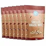 Marchio Amazon - Happy Belly Noci del Brasile sgusciate, 7 Confezioni da 100g