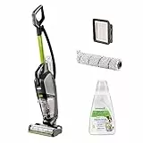 BISSELL CrossWave® HydroSteam™ PET | Umido e Asciutto | Pulitore Multi Superficie | Aspira, Lava & Asciuga | Per Sporcizia Difficile | Con Cavo | Per Superfici Multiple | 76DB | Nero Verde | 3517N