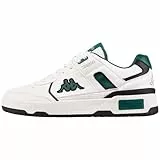 Kappa Codice Stile: 243362 Sedley, Scarpe da Ginnastica Unisex-Adulto, Bianco Verde, 41 EU