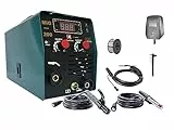 Saldatrice a Filo continuo multifunzione 3 in 1 Saldatrice MIG NO GAS per Fabbro display LCD digitale Saldatura MIG MMA IGBT inverter 200Amp include Bobina Filo animato 0.8mm