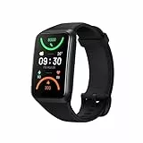 OPPO Band 2, Display AMOLED 1,57', oltre 100 Modalità di allenamento, Impermeabile 5 ATM, SpO2, Cardiofrequenzimetro, Monitor del Sonno, compatibile Android e iOS [Versione Italiana] Midnight Black