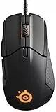 SteelSeries Rival 310 Mouse Ottico da Gioco, Illuminazione RGB, 6 Pulsanti, Impugnature Laterali in Gomma, Memoria Integrata, Cablata, Nero