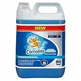 Coccolino Professional Freschezza di Primavera Ammorbidente Concentrato Fresco Profumo a Lunga Durata Stiratura Facilitata - Tanica da 5 Litri
