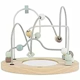 BIECO | Filo Bambini | Gioco Labirinto | Gioco Labirinto Bambini | Gioco Palline Legno | Labirinto di Perline Legno | Labirinto Gioco | Labirinto in Legno per Bambini | Labirinto Legno