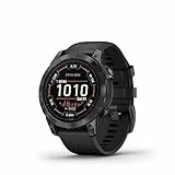 Garmin epix Pro (Gen 2) 47mm, Smartwatch, Display AMOLED 1,3', Touchscreen, Torcia LED, Cardio 5th Gen, +30 Sport, GNSS multi-band, Mappe, Autonomia 16 giorni (Slate & Black)