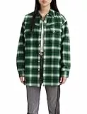 Levi's Dorsey Western Camicia Donna, Opal Plaid Pine Grove, M