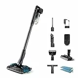 Philips Aspirapolvere senza fili Serie 8000 Aqua Plus, Aspira e lava con una sola passata, PowerCyclone 12, Spazzola LED PrecisionPower Smart, fino a 80 minuti di autonomia, Blu (XC8055/01)