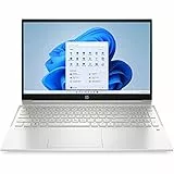 HP - PC Pavilion 15-eh1001sl Notebook, AMD Ryzen 7 5700U, RAM 16 GB, SSD 1 TB, Grafica AMD Radeon, Windows 11 Home, Display 15.6' FHD IPS Antiriflesso, Lettore Impronte, USB-C, USB, HDMI, Argento
