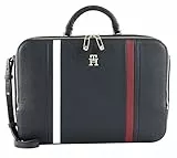 Tommy Hilfiger Cartella portadocumenti TH Emblem Laptop Bag PF23, Space Blue., Taglia unica