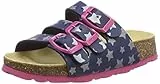 superfit Fussbettpantoffel, Slip On, Blu 8400, 31 EU
