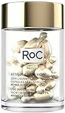 RoC - Retinol Correxion Line Smoothing Siero Notte - Anti Rughe e Invecchiamento - Idratante e Rassodante - Leviga la Pelle - Capsule 30 Pezzi