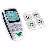 TESMED Fit 5.4: Elettrostimolatore Muscolare per EMS, TENS, Massaggio (3 in 1), 22 Programmi di Cui 6 Personalizzabili, Perfetto per Alleviare Il Dolore e Stimolare Addominali, Glutei, Pettorali