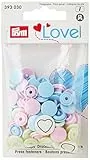 PrymLove Fasteners, Multicolour, 12 x 7 x 2 cm