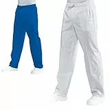 fratelliditalia.org Pantalone da Lavoro con Elastico e Laccio Made in Italy Estetista Infermiere Pantaloni