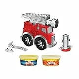 Play-Doh Hasbro Wheels-Set da Gioco con 2 lattine composte Non tossiche, con Acqua e Colori antincendio, Giocattolo per Bambini dai 3 Anni in su