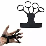 Allenamento Mani,Finger Exerciser,Finger Extender,Molle Per Mani,Elastici Mano,Dita Fasce Di Resistenza,Esercitatore per Dita,Perfetto per Rinforzare Dita,Polso e Allenamento con Le Dita