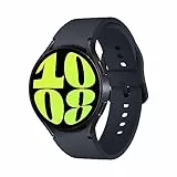 Samsung Galaxy Watch6 44mm, Smartwatch Analisi del Sonno, Monitoraggio Benessere, Batteria a lunga durata, Bluetooth, Ghiera Touch in Alluminio, Graphite [Versione italiana]