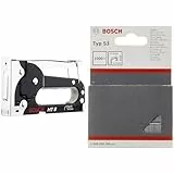 Bosch 0603038000 Graffatrice Manuale HT 8, Graffe Tipo 53, 4-8 mm & 1609200365 Graffe Tipo 53, 11.4 x 8 mm