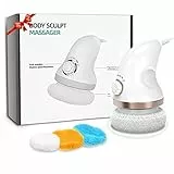 Massaggiatore anticellulite massaggiatore manuale anticellulite-drenaggio linfatico con 3 pastiglie lavabili-massaggiatore anticellulite elettrico per pancia/gambe/braccia