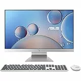 ASUS AiO F3700WYAK-WA020W, Desktop All-in-One con LCD da 27' FHD Anti-Glare, AMD Ryzen 7 5825U, RAM 16GB DDR4, 512GB SSD PCIE, Windows 11 Home, Bianco