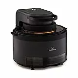 Klarstein Friggitrice ad Aria 2 in 1 con Funzione Vapore, Air Fryer 1250W, Friggitrice ad Aria Calda Touch, Friggitrice Elettrica 6 Programmi, Timer, Accessori Extra, Friggitrice Aria e Vaporiera 5L