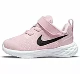Nike Revolution 6 NN (TDV), Scarpe da Ginnastica Unisex - Bambini, Schiuma Rosa/Nero, 25 EU