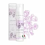 Crema Viso Antirughe Donna al Collagene Marino Concentrato [Assorbimento Rapido] AGELESS CREAM 50ml - Crema Viso Donna Antiage con Vitamina E e Peptidi - Pelle Più Giovane, Luminosa e Tonica AMADERM