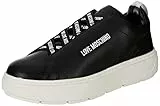Love Moschino JA15824G0GIA0, Sneaker, Donna, Nero, 38 EU