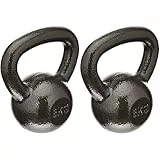 Amazon Basics Kettlebell in Ghisa, 16 kg & Kettlebell in Ghisa, 20 kg