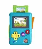 Fisher-Price - Baby Console Gioca e Vai Edizione Multilingue, Finta Console con Luci e Suoni, Gioco Didattico di Attività Musicali Ridi & Impara, Giocattolo per Bambini 6+ Mesi, HHX12