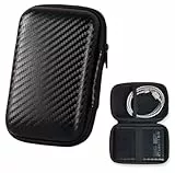 1 Pezzi Custodia per Hard Disk Esterno 2.5'',Custodia Hard Disk Esterno 2.5'per SDD HDD caso, Memoria Esterna Portatile Disco Esterno Protettiva Borsa Antiurto Rigida Cover Case